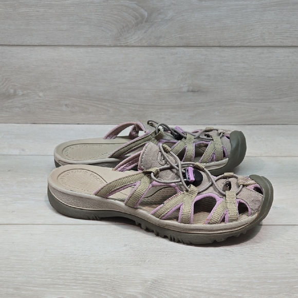Keen Women's Ouydoor Hiking Multi-Color Sandals Mule Shoes Sz 8.5 - Picture 1 of 10